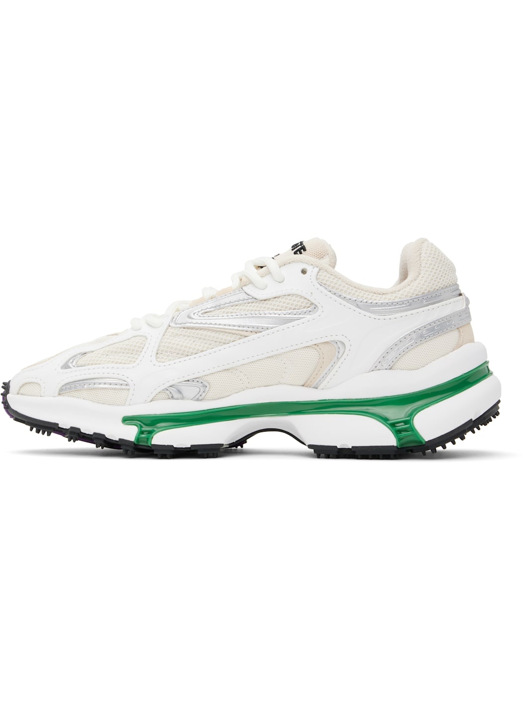 Beige & White L003 2K24 Sneakers - 3