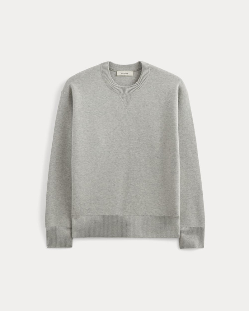 LUXE MERINO DOUBLE-KNIT SWEATER 1