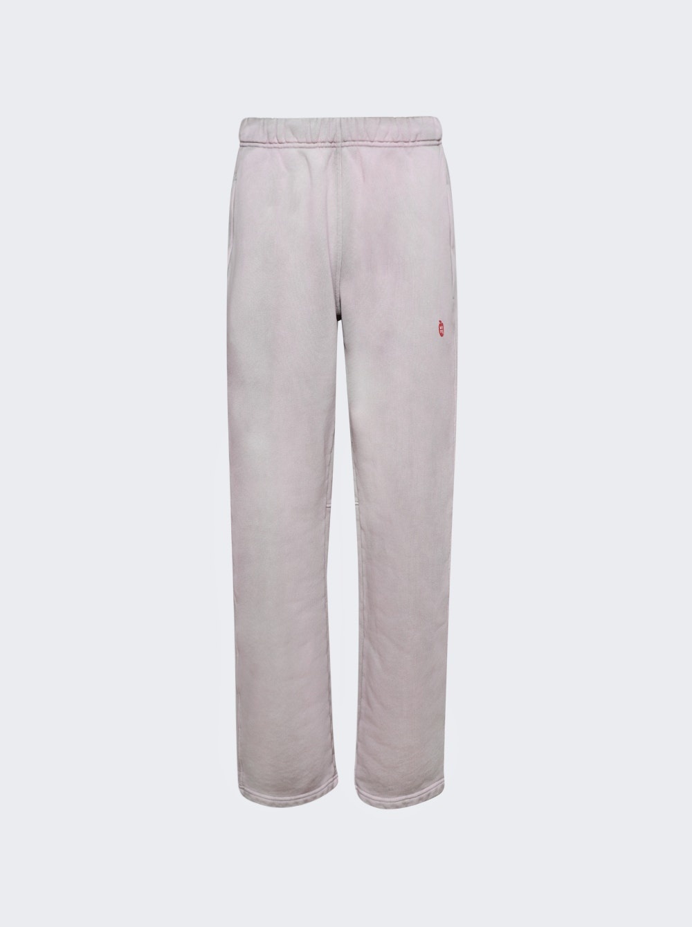 High Waisted Sweatpants Washed Pink - 1