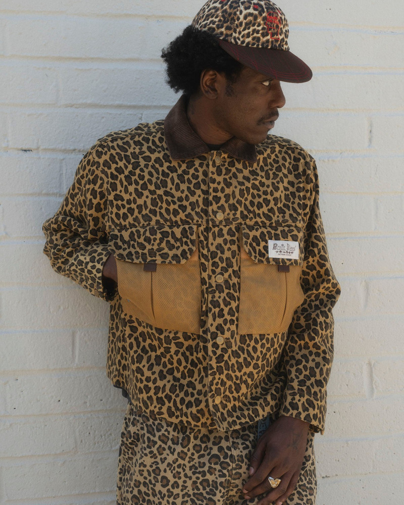 Cropped Chore Jacket - Leopard 5