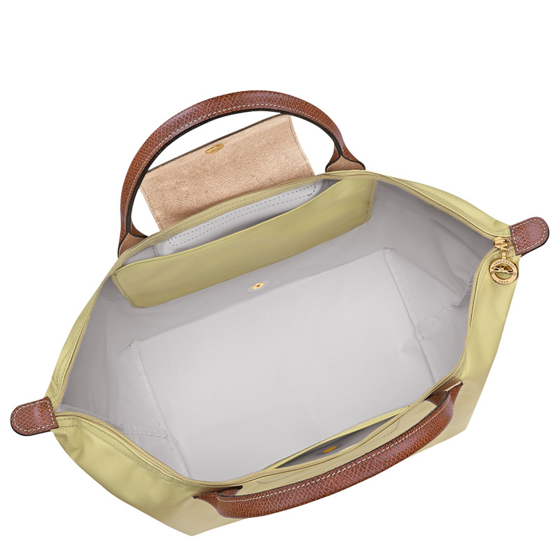 Le Pliage Original M Handbag Pistachio - Recycled canvas 4