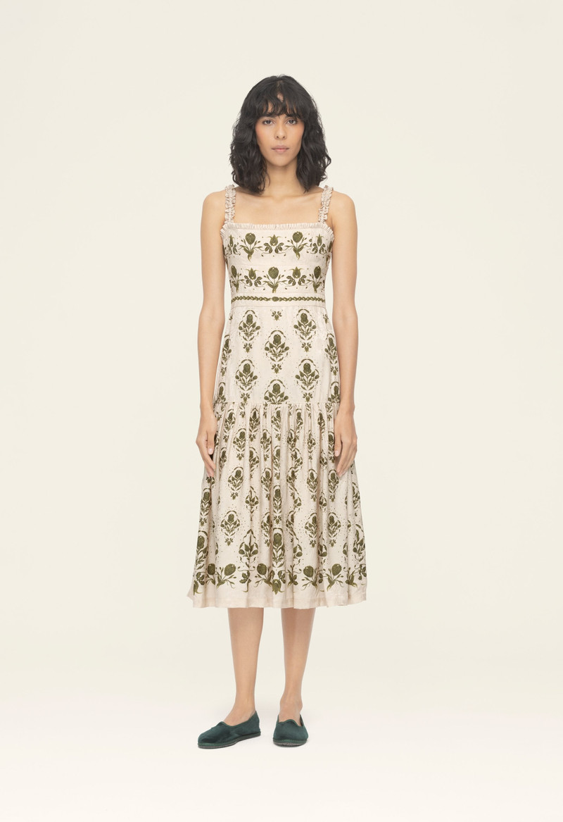 Agua by Agua Bendita Níspero Relato Midi Dress outlook