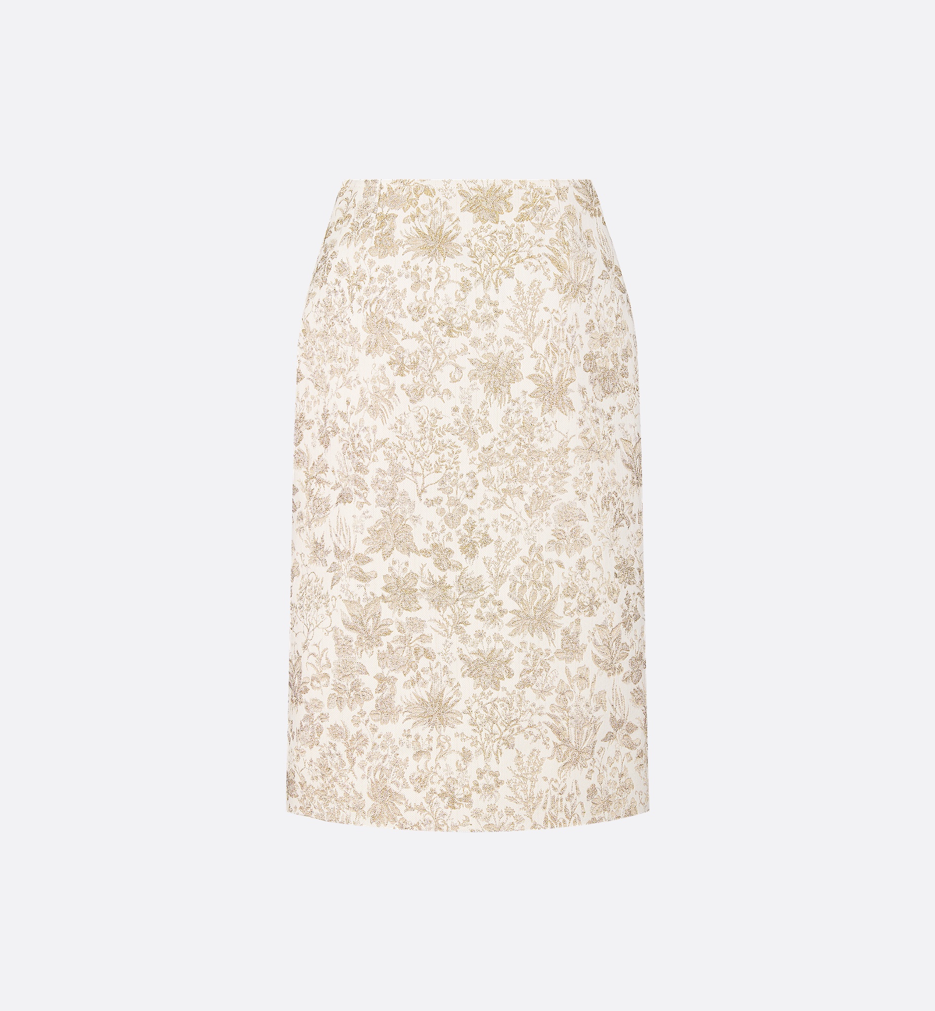 Mid-Length Straight-Cut Skirt - 6