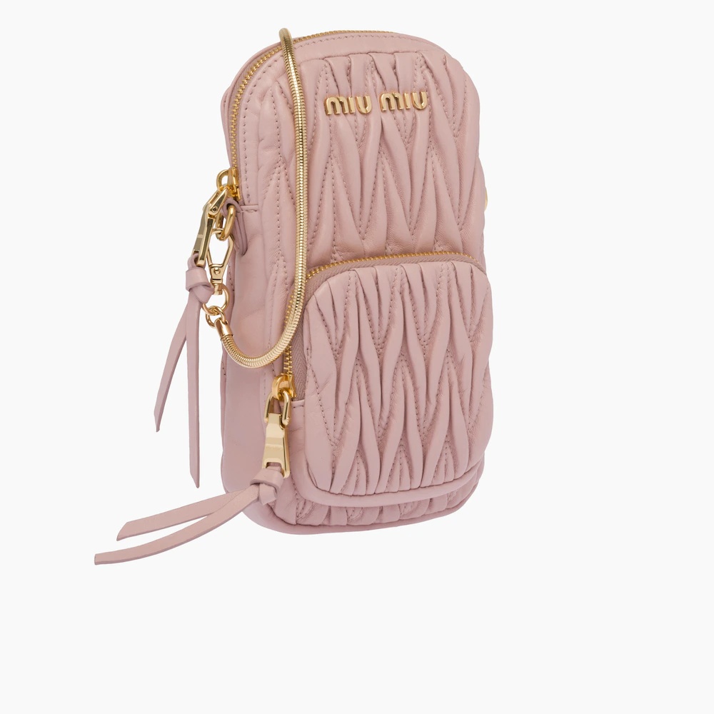 Matelassé nappa leather mini-bag - 2