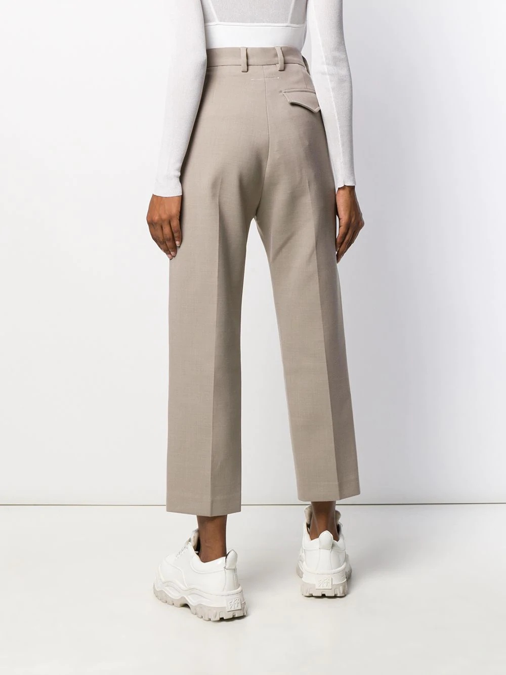 cropped tailored trousers - 4