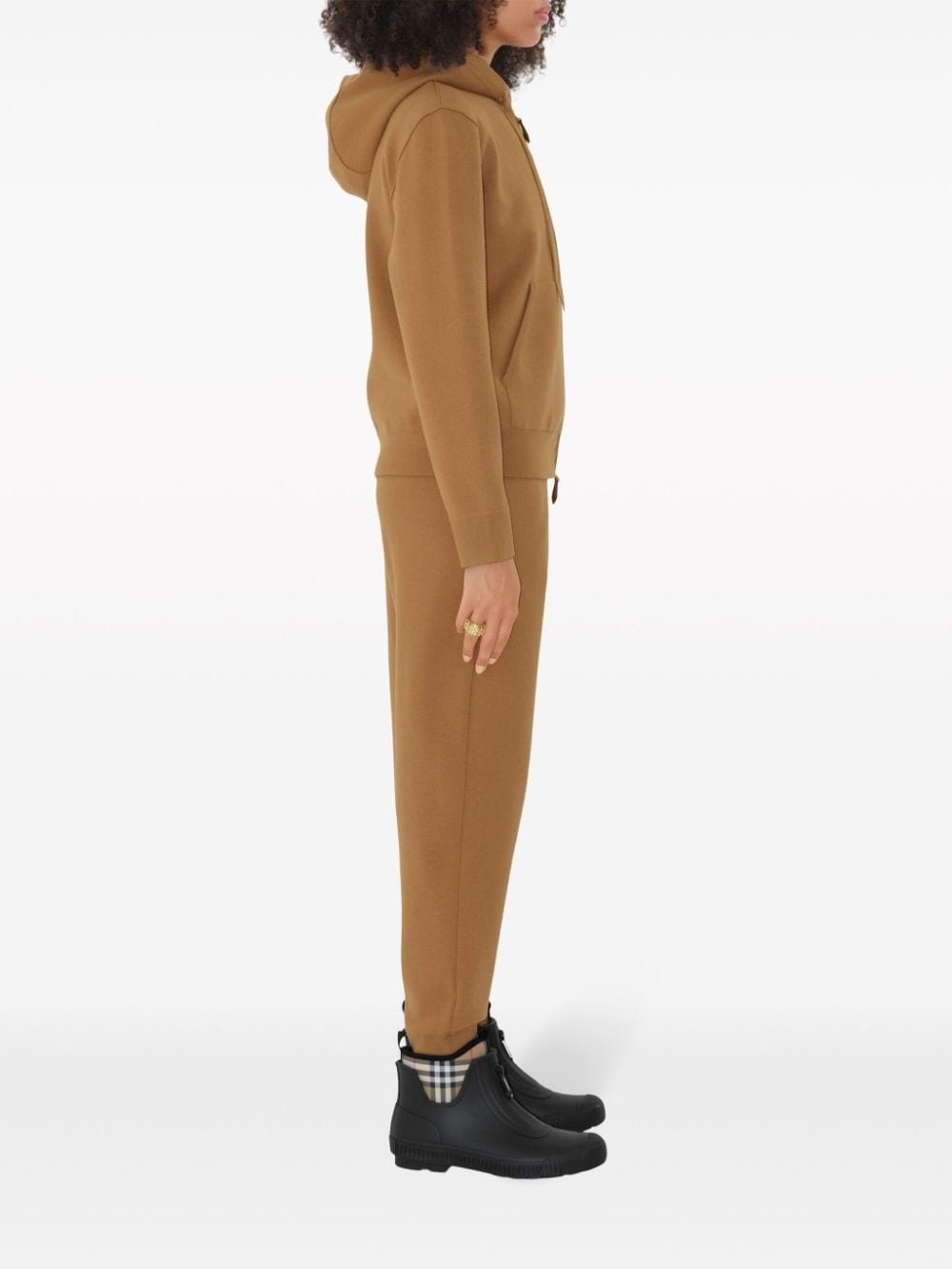drawstring-fastening track pants - 3