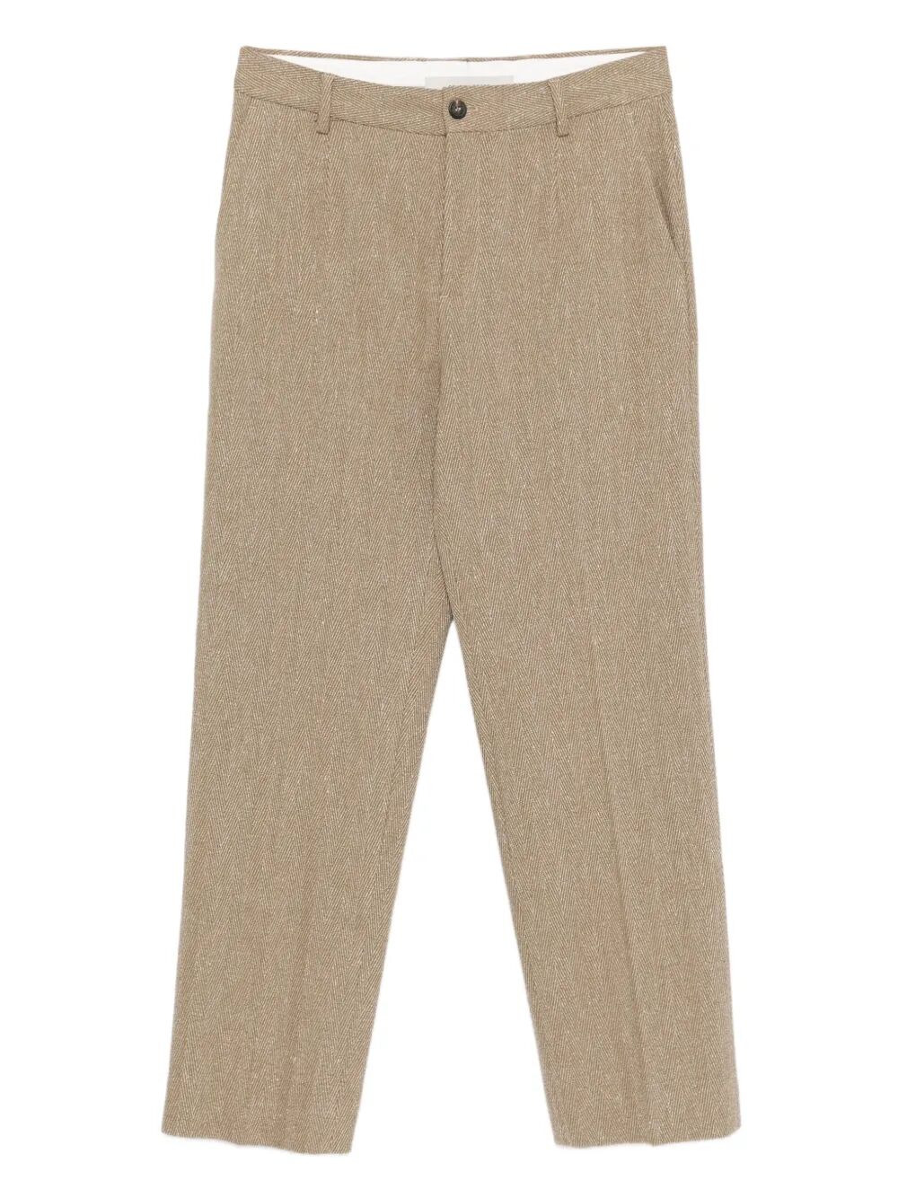 Golden Goose Men "Journey" Man`S Relax Straight Pant Tailoring Chevronne - 4