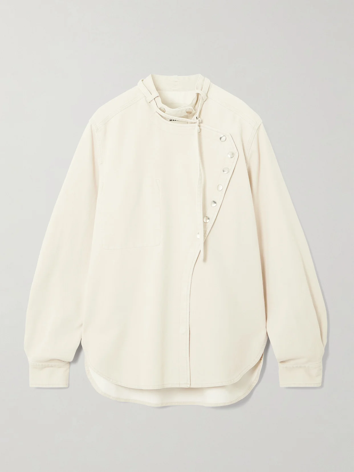 Tess Studded Denim Shirt - 1