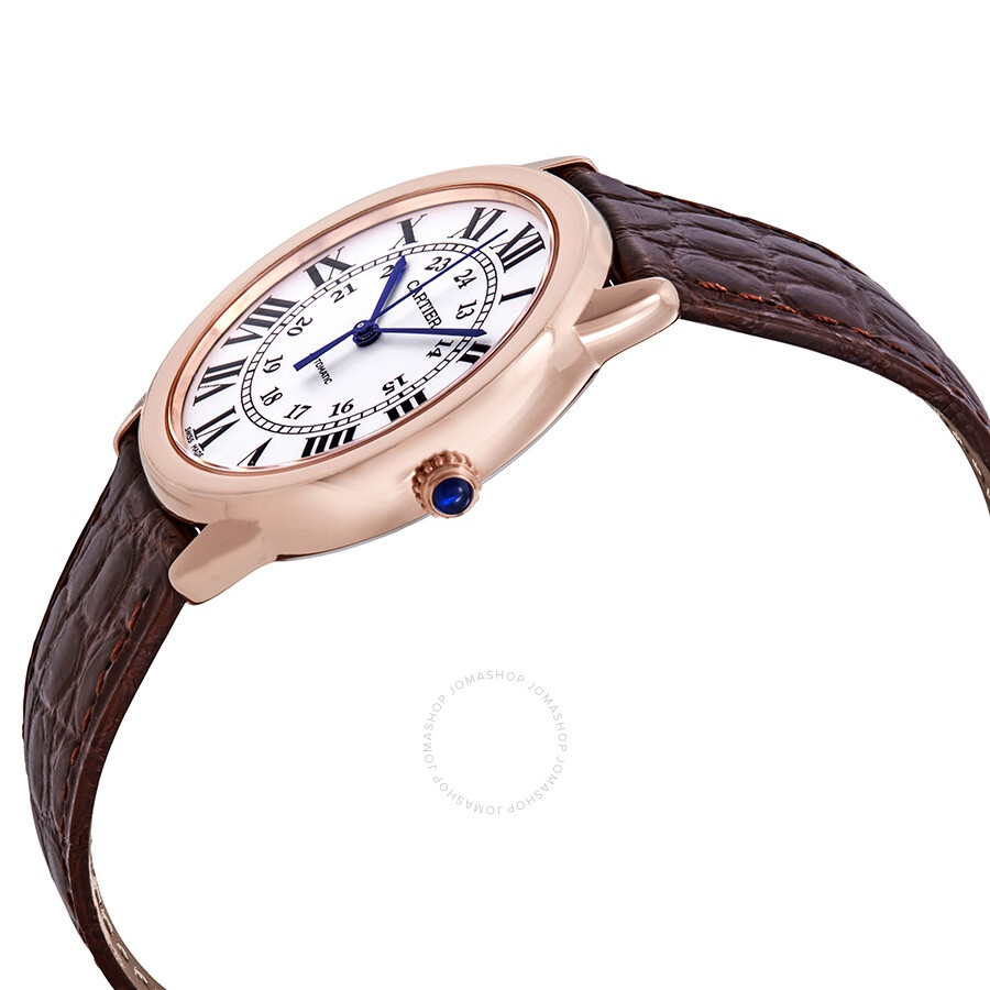 Pre-owned Cartier Ronde Solo Automatic Silver Dial Ladies Watch W2RN0008 - 2