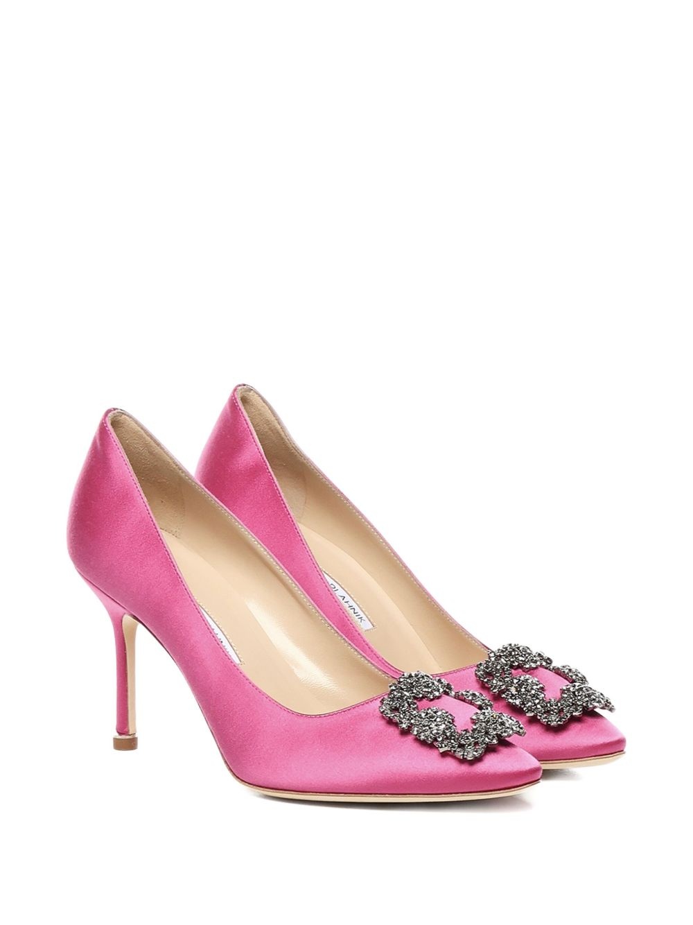 90mm leather pumps - 2