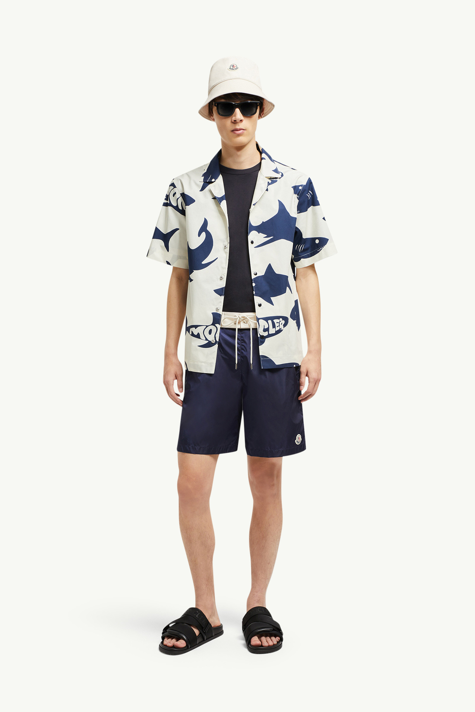 Logo Patch Swim Shorts - 2