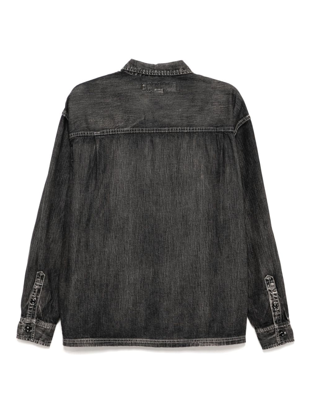 WASHED DENIM SHIRT - 2