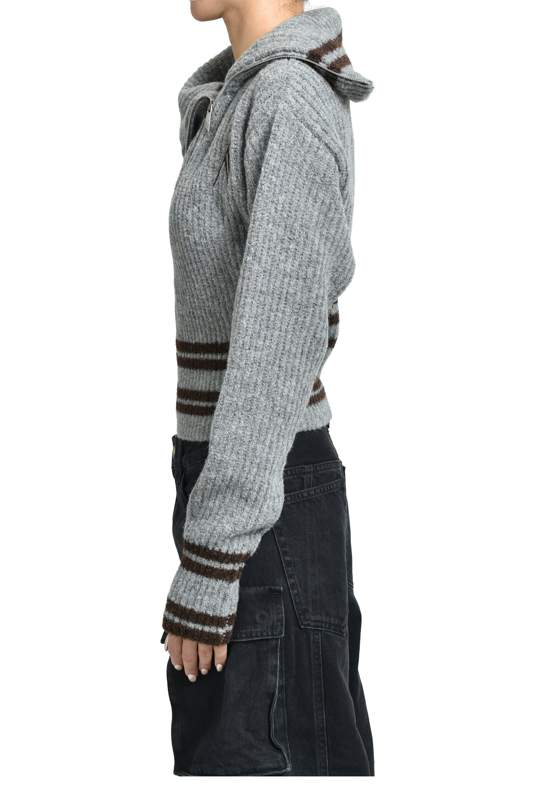 CARDIGAN / GRAY - 3