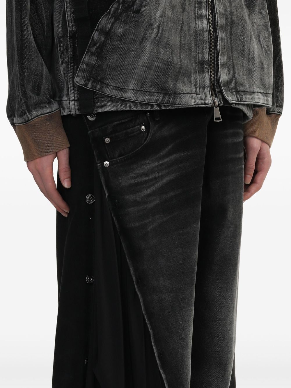 wide-leg jeans - 5