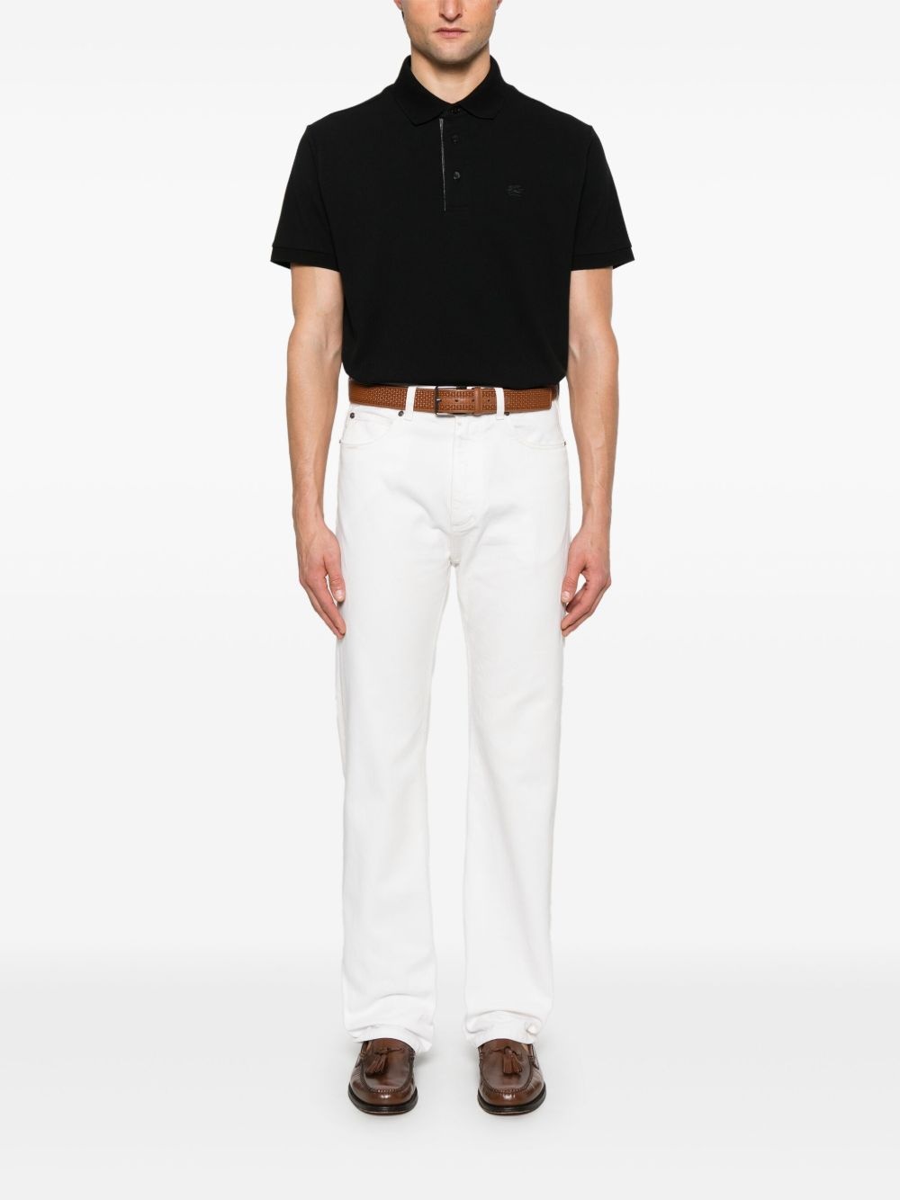 cotton polo shirt - 2