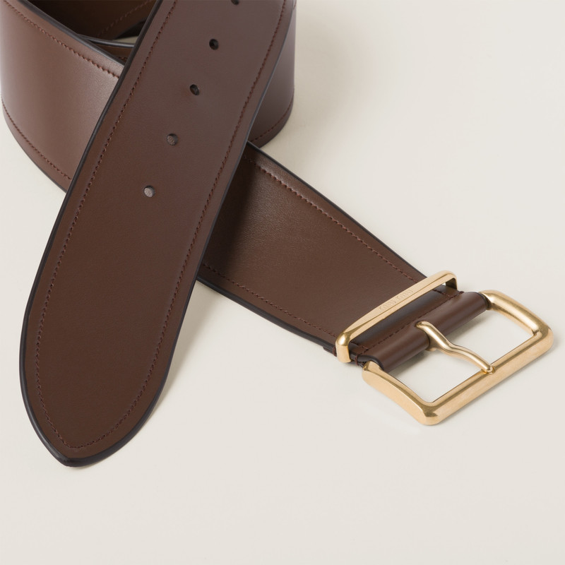 Miu Miu Leather belt outlook