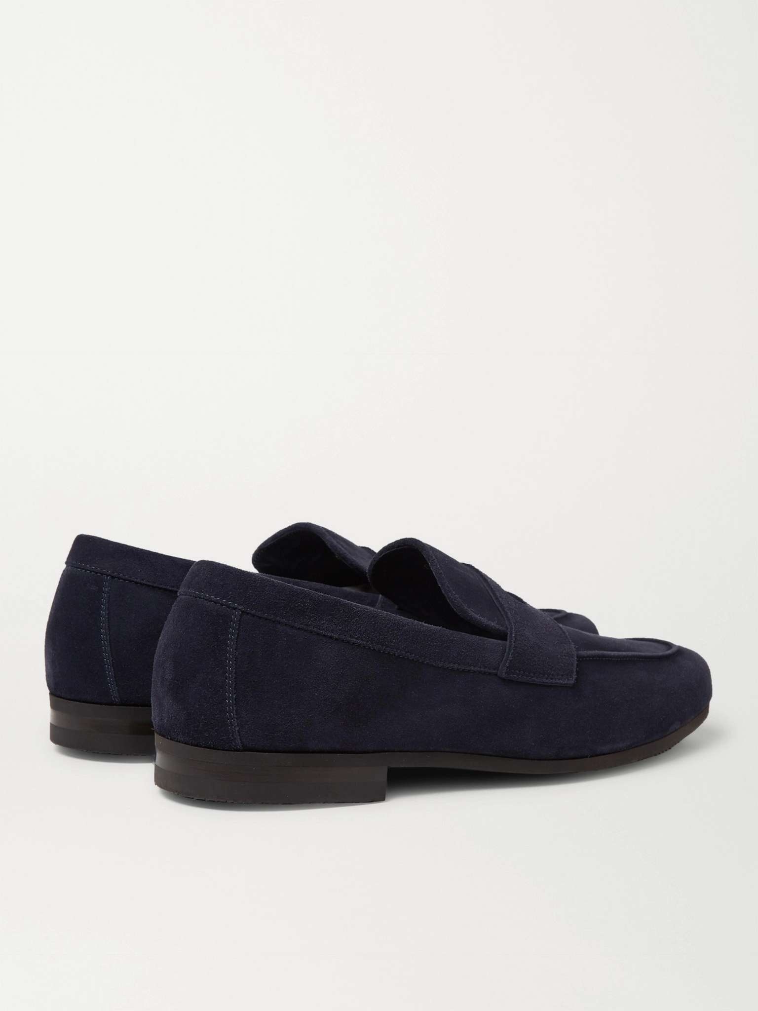 Lopez Suede Penny Loafers - 5