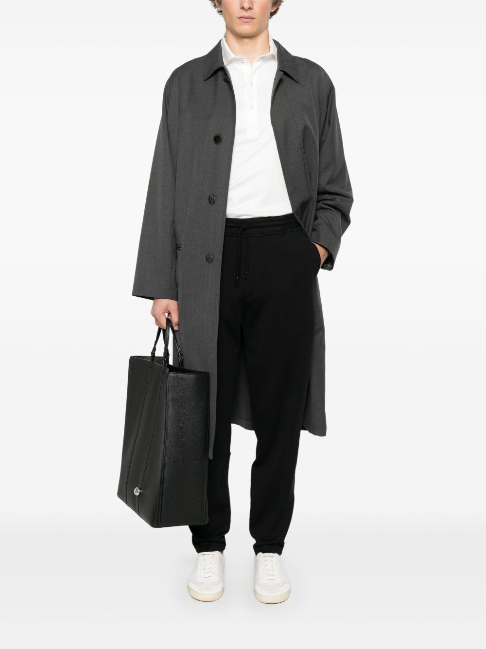 drawstring track pants - 2