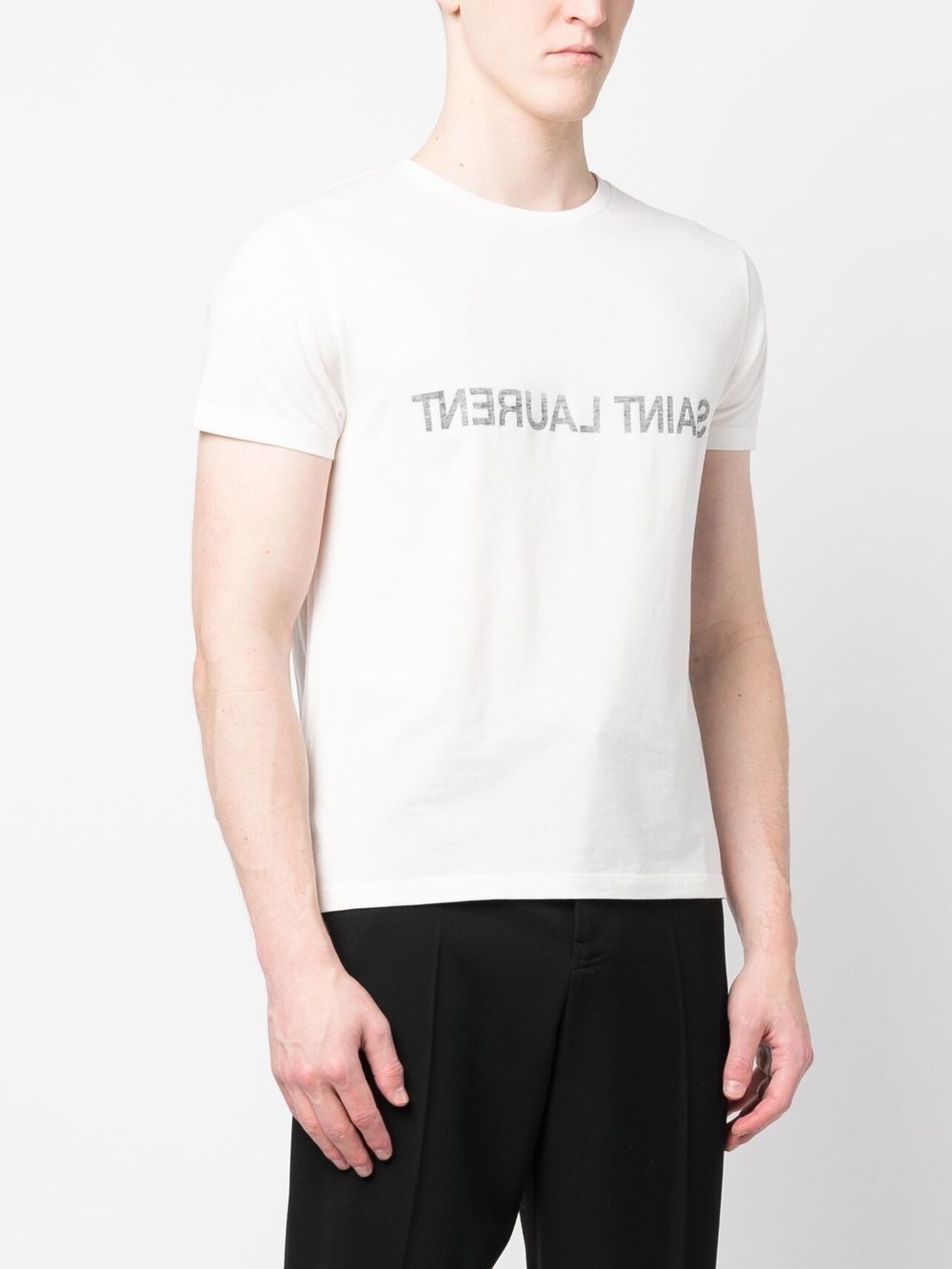 Reverse cotton T-shirt - 3
