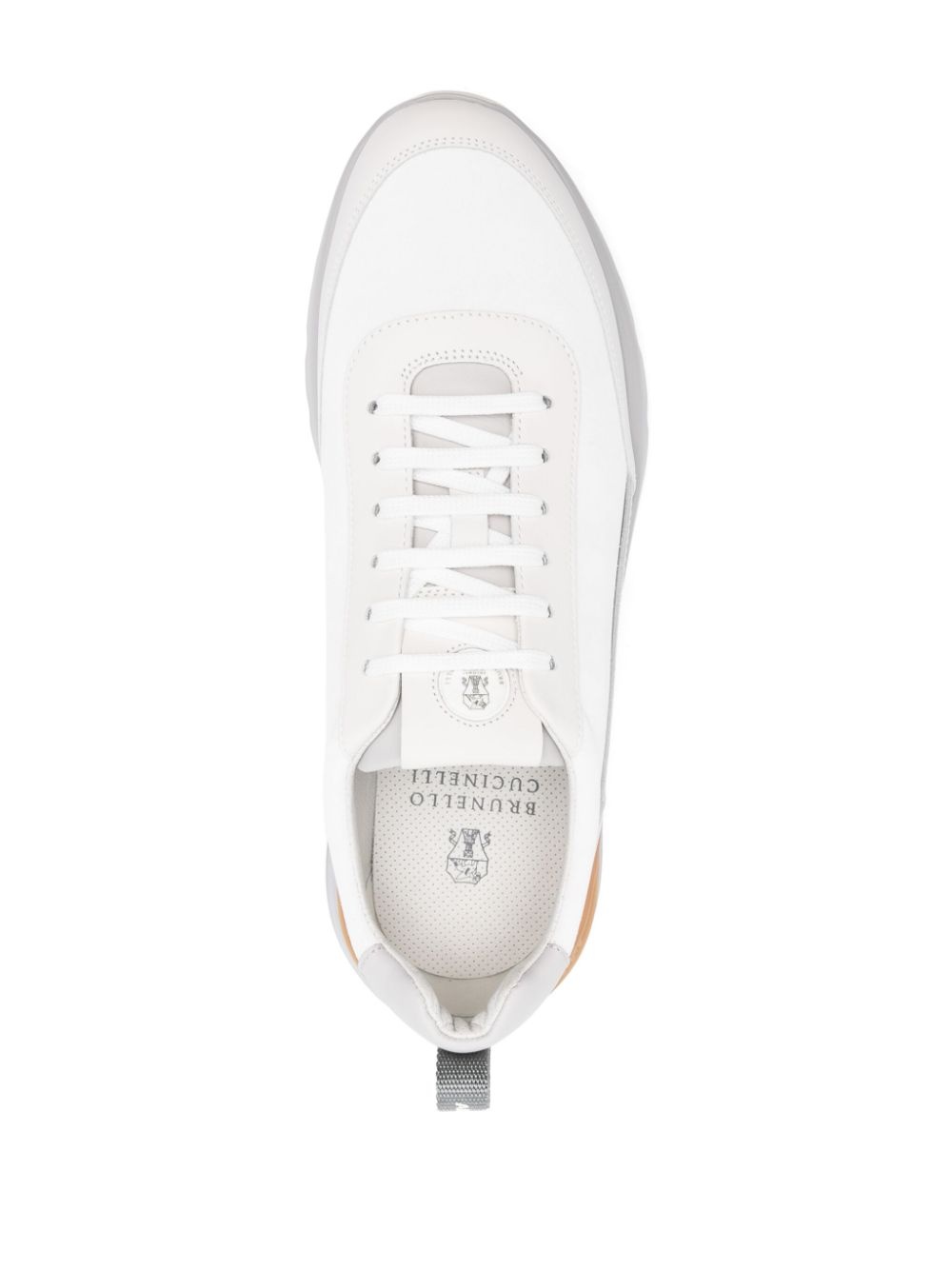 leather sneakers - 4