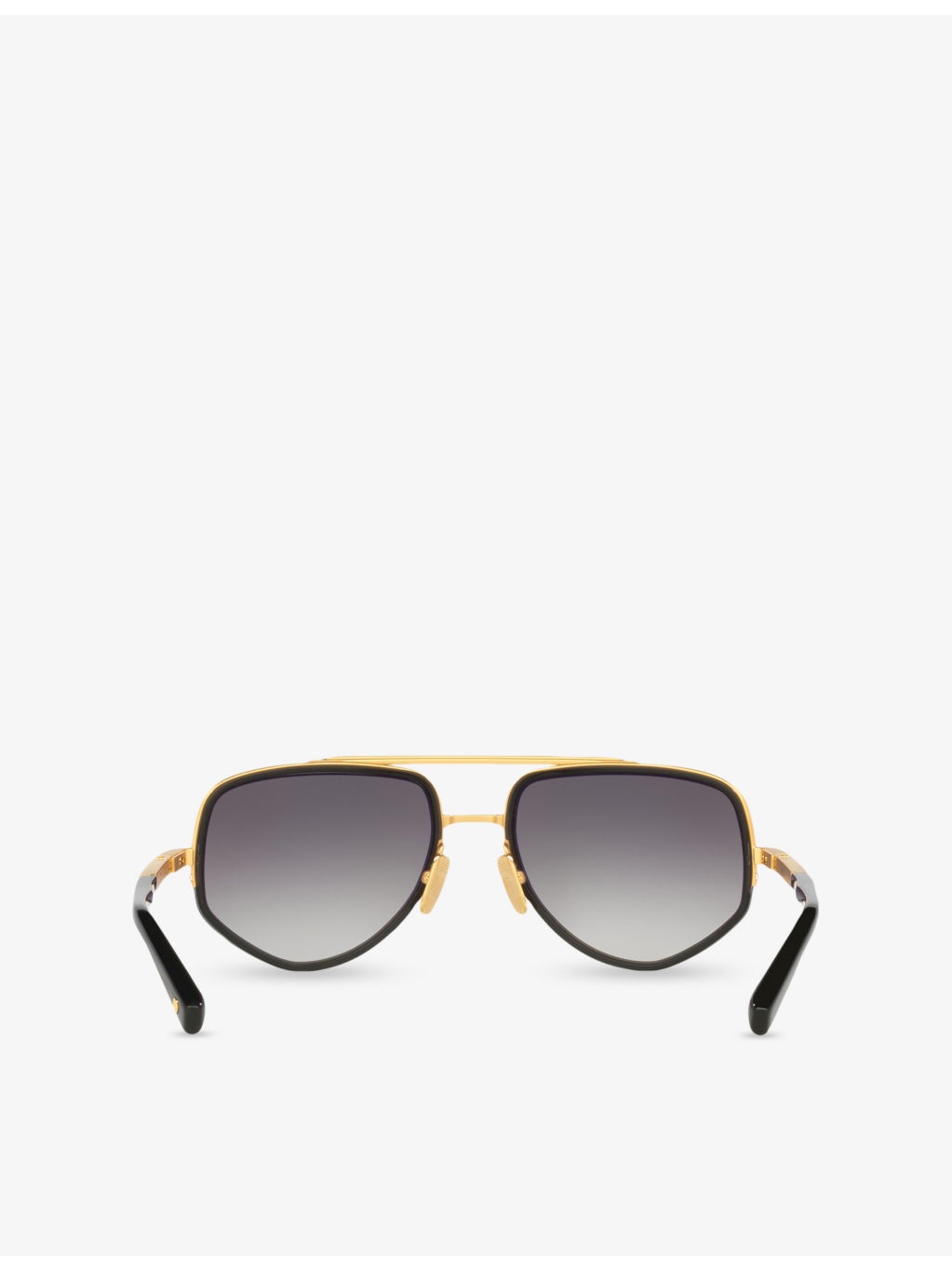 D4000467 Pilot-Frame Acetate Sunglasses - 4