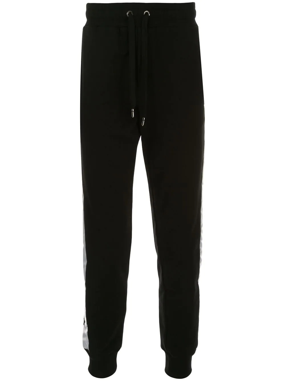 contrast stripe track trousers - 1