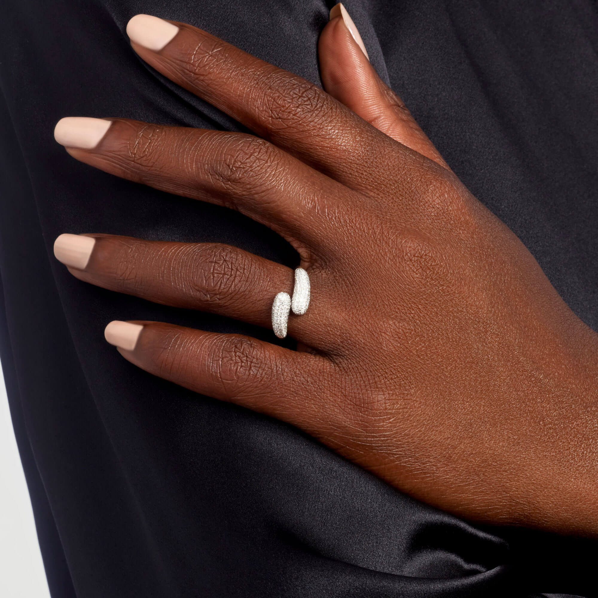 All Diamond Hug Ring - 2