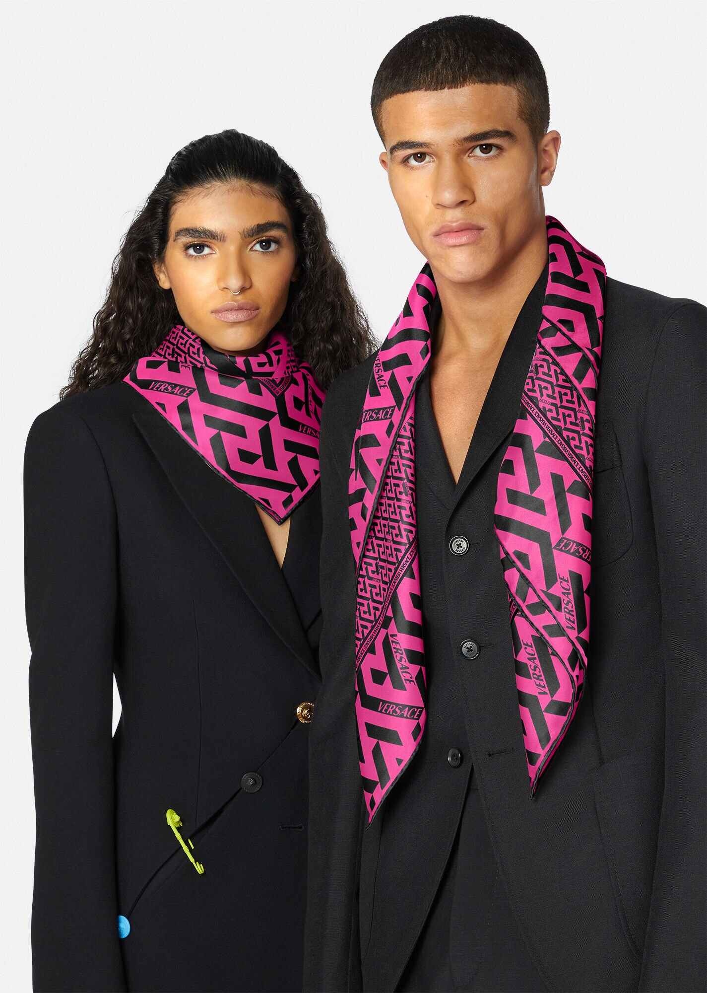La Greca Silk Foulard - 3
