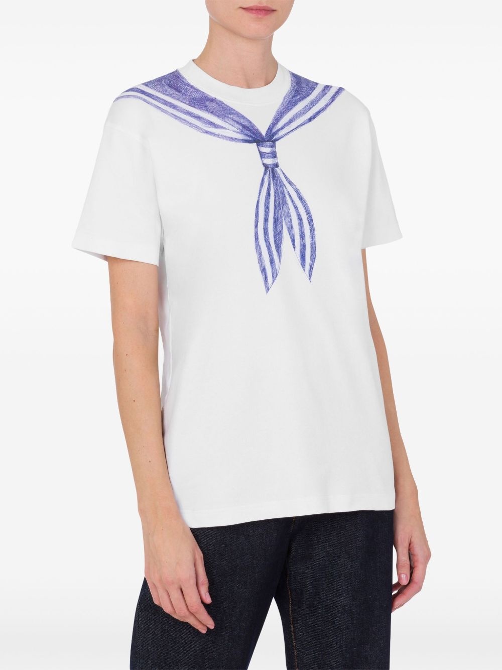 sailor-motif T-shirt - 2