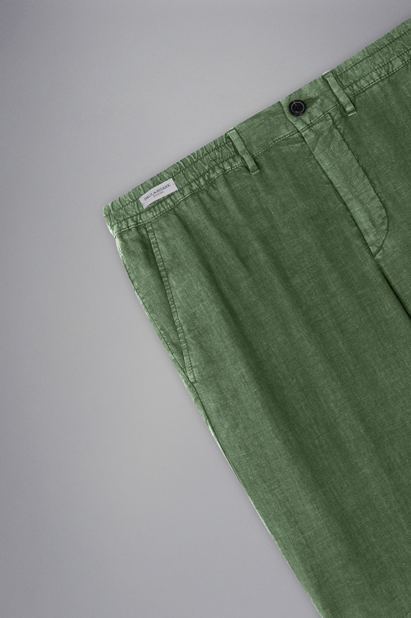 LINEN BERMUDA SHORTS 5