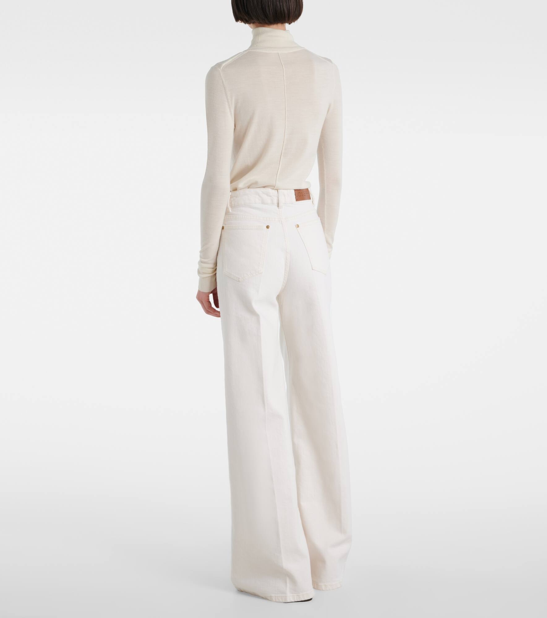 Abbey high-rise wide-leg jeans - 3
