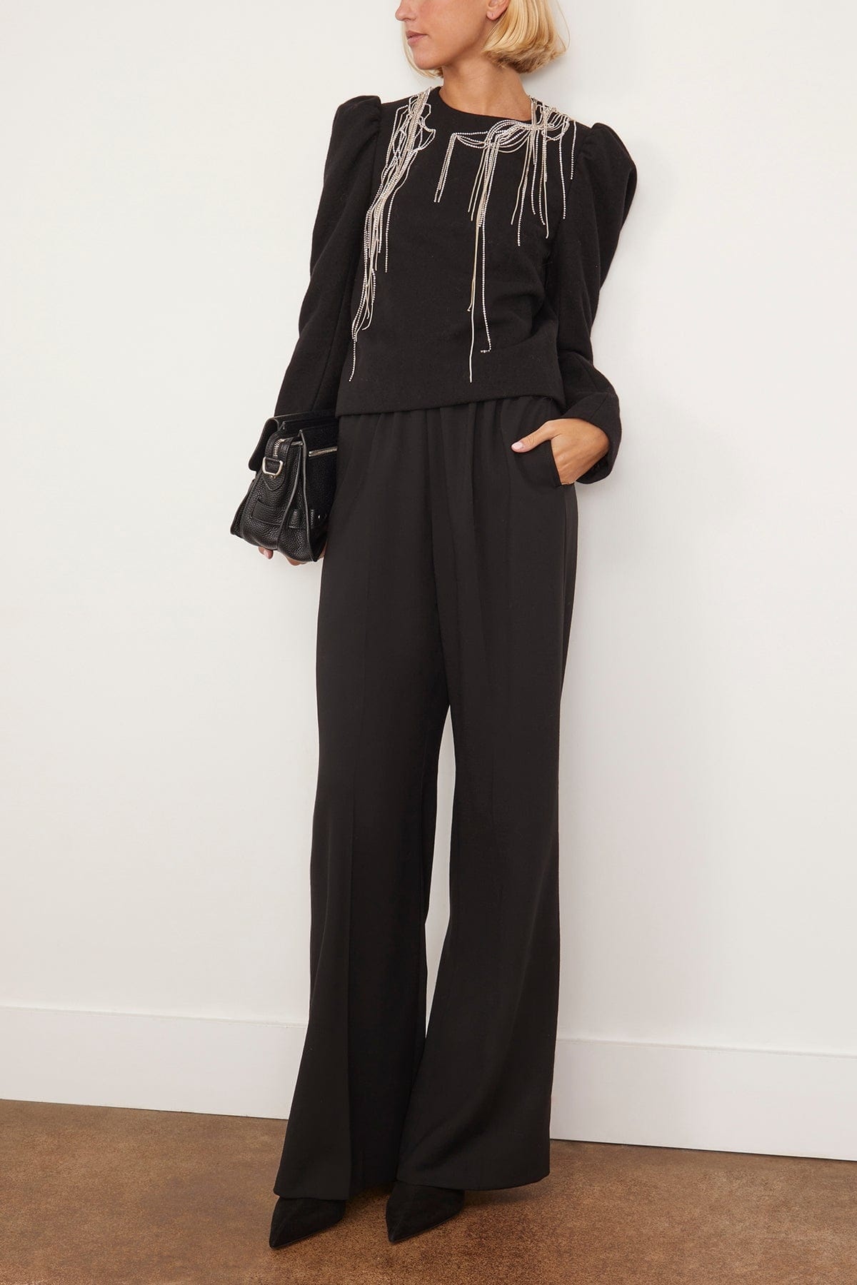 Puvis Long Pant in Black - 2