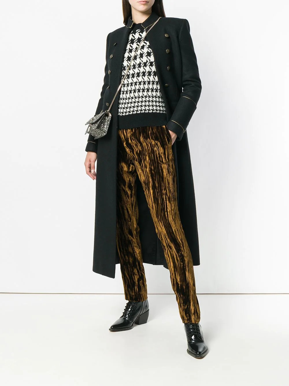 slim high-waist trousers - 2