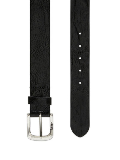 Diesel B-Jackron leather belt outlook