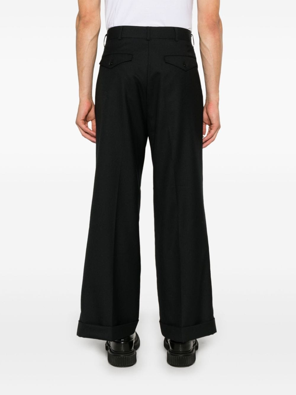 Junya Watanabe MAN pleated trousers | REVERSIBLE