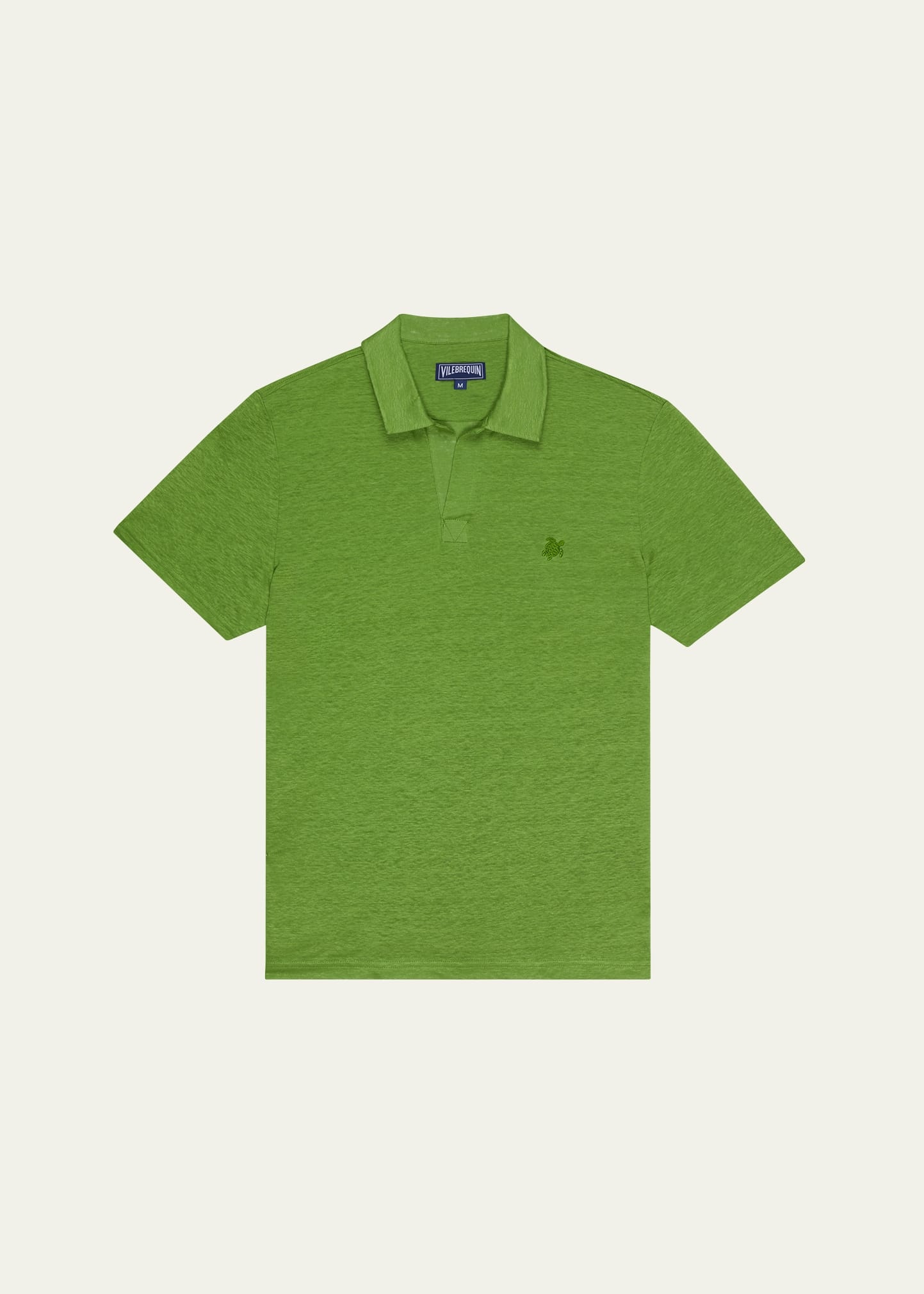 Men's Pyramid Linen Polo Shirt - 1