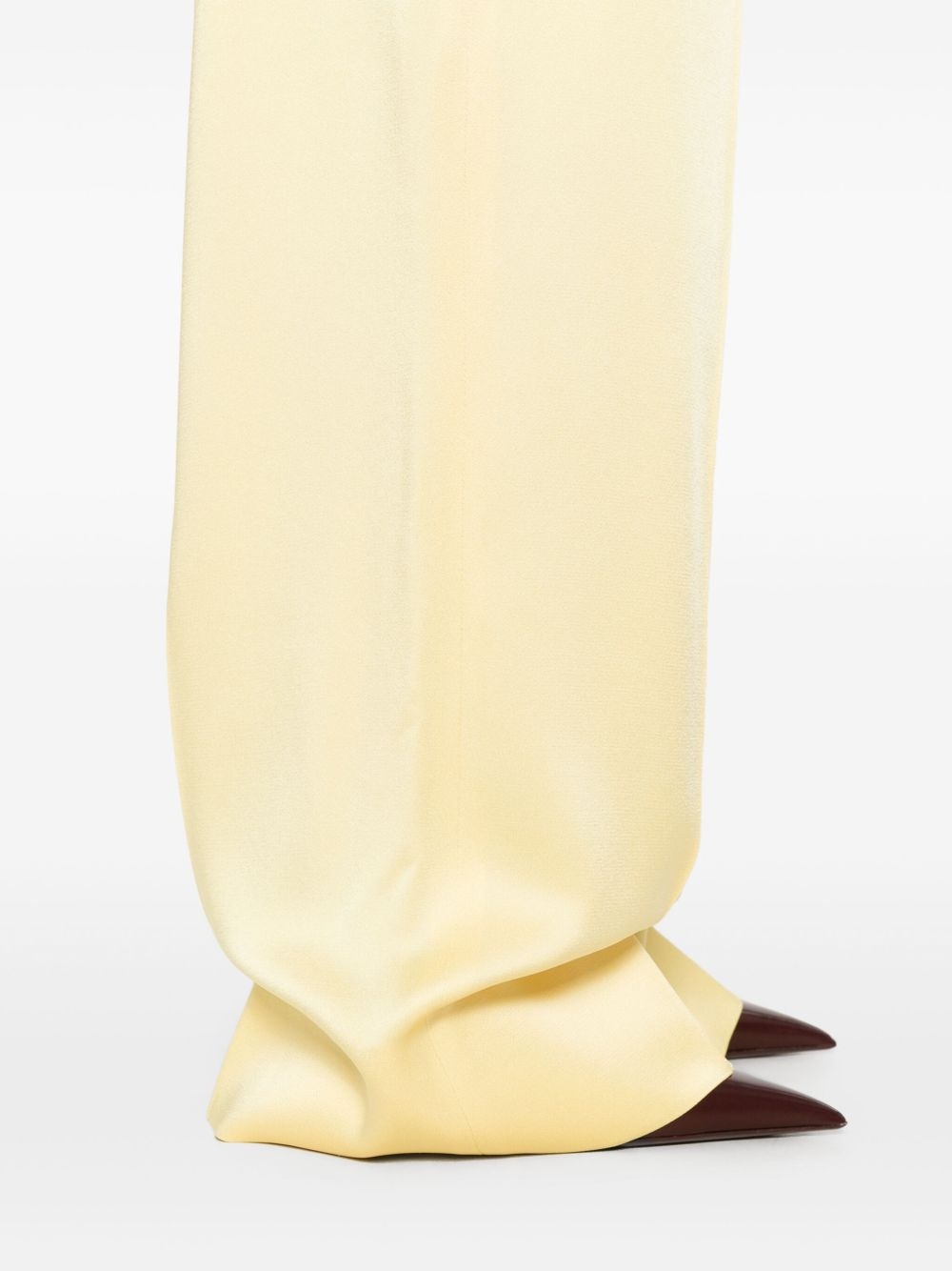 low-rise straight-leg trousers - 5
