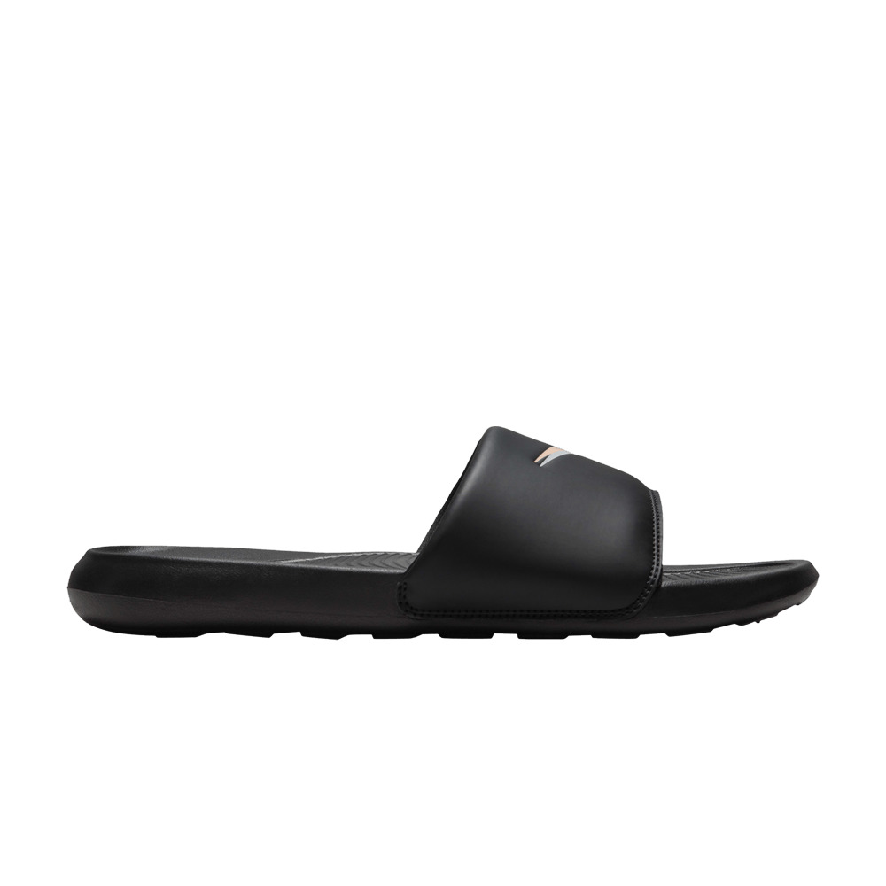 Victori One Slide 'Double Swoosh - Black Sesame' - 1