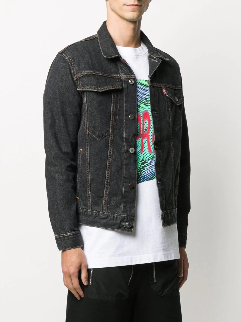 Concrete Jungle denim jacket - 3