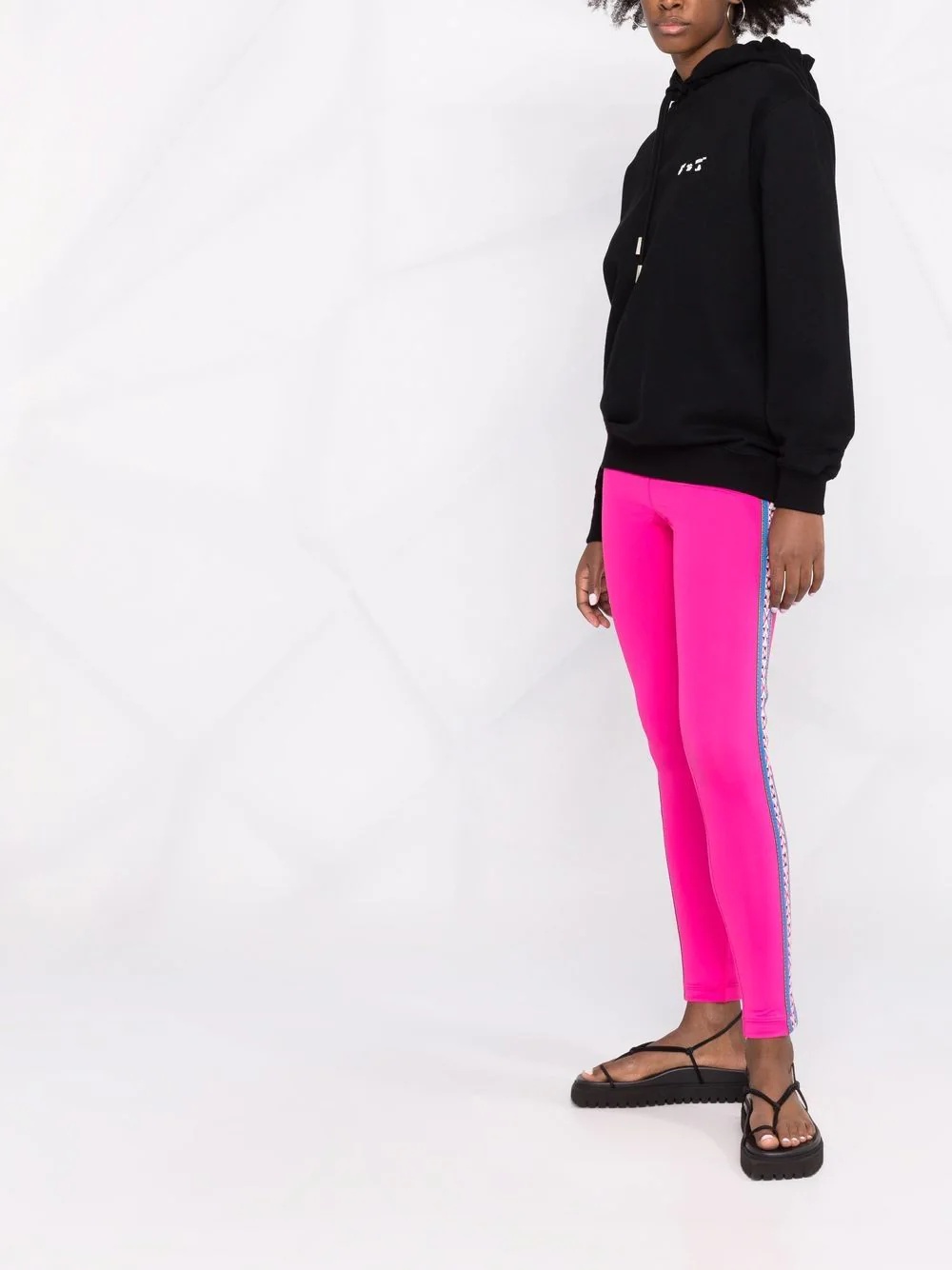 logo-print leggings - 4