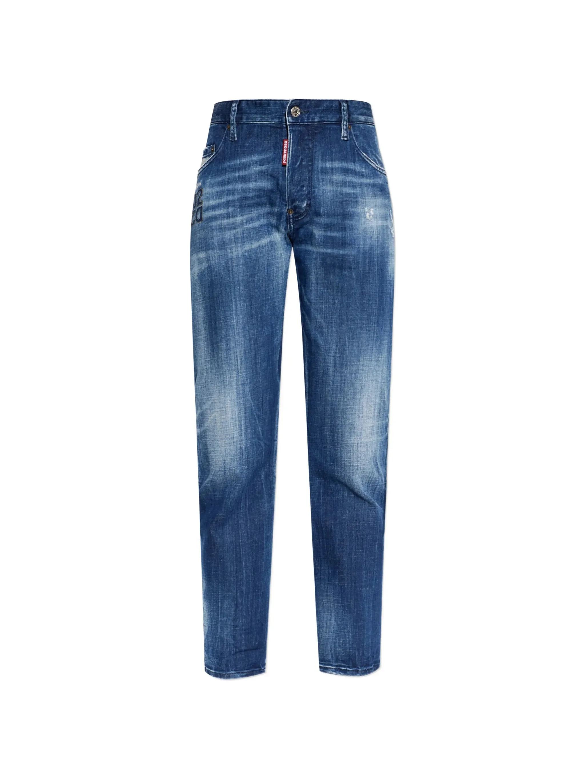 Dsquared2 Faded-effect Distressed Jeans - 1