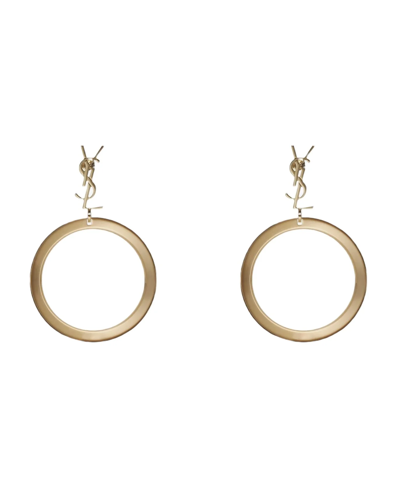 Cassandre Logo Circle Earrings - 1