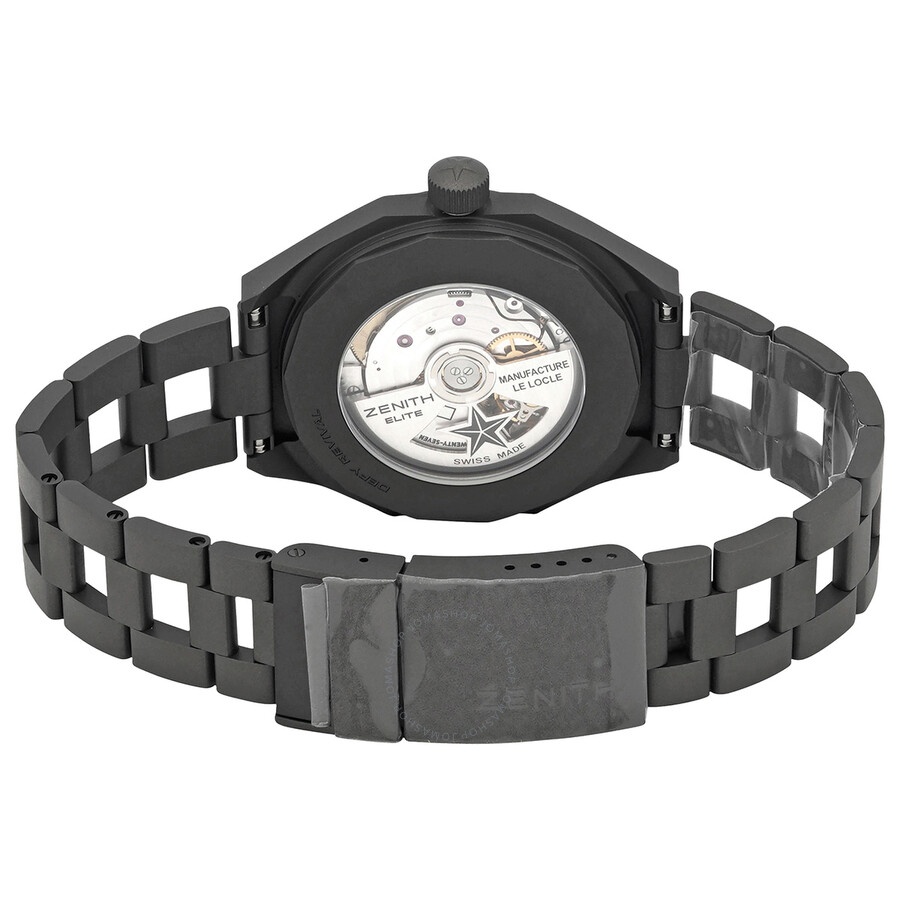 Zenith Defy Revival Shadow Automatic Black Dial Men's Watch 97.A3642.670/21.M3642 - 3