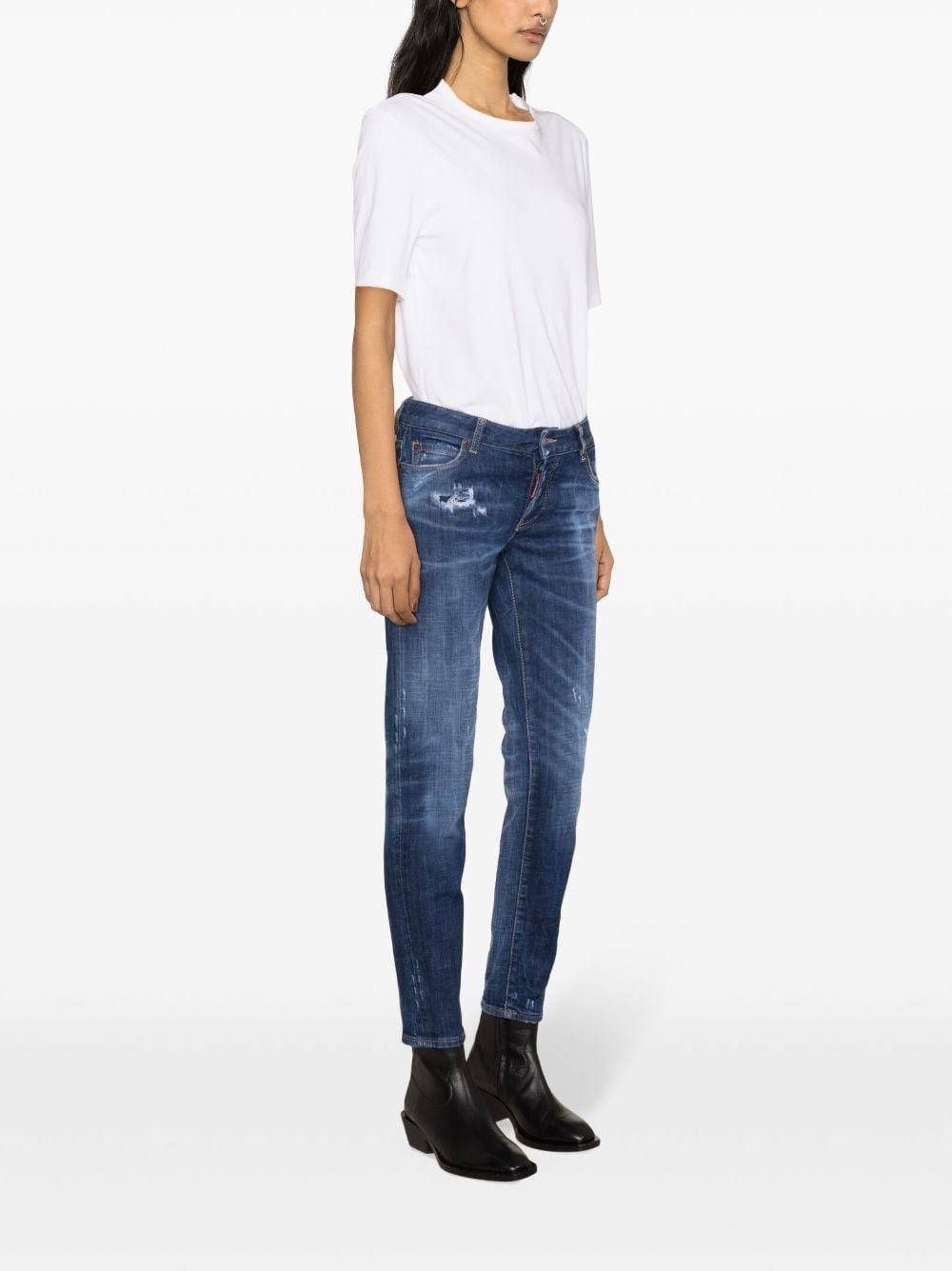 Jennifer low-rise skinny jeans - 3