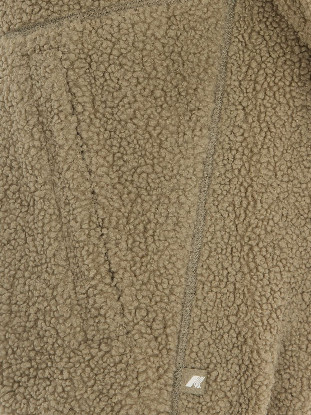 textured zip-up jacket - 3