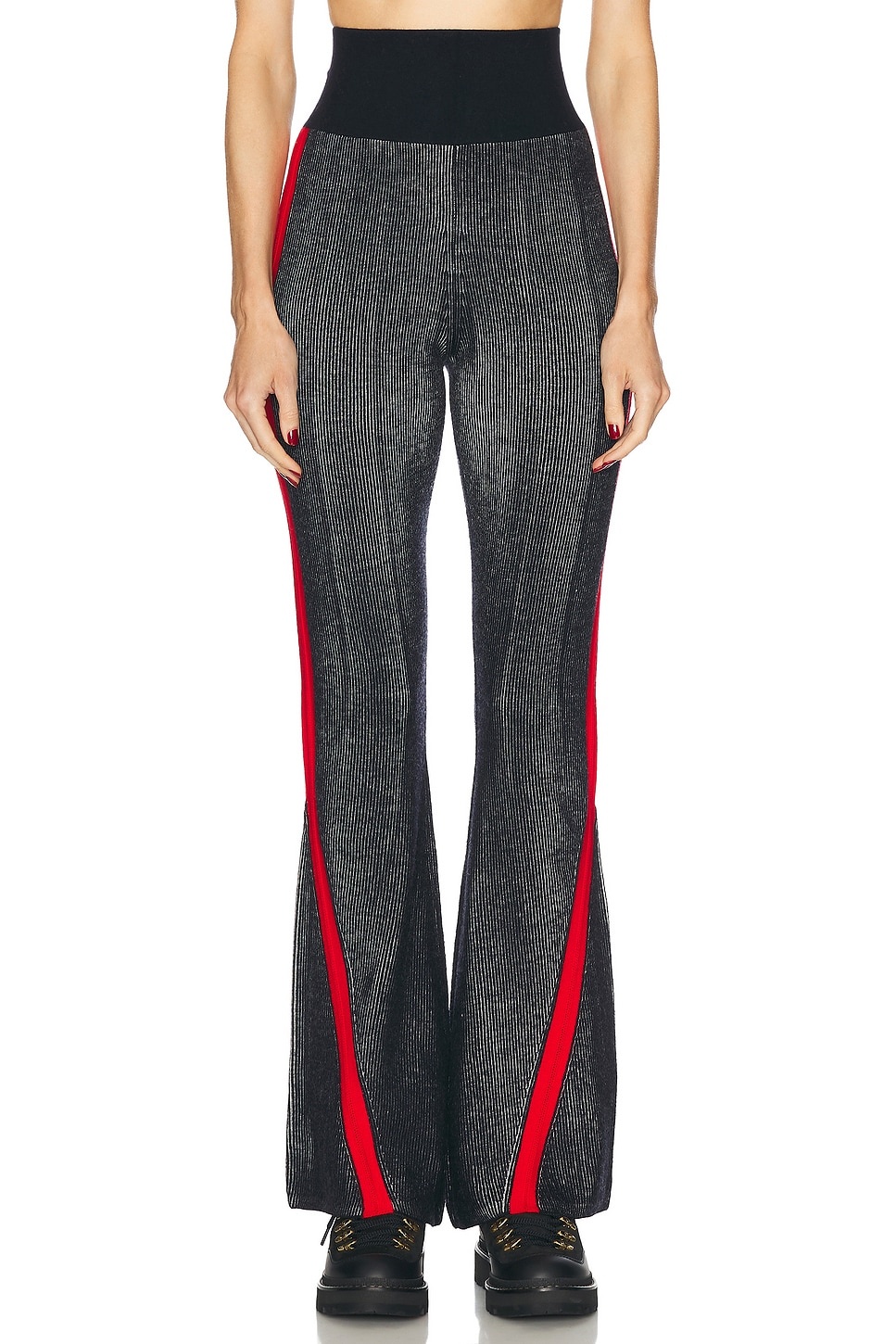 Evie Knitted Flare Legging - 1