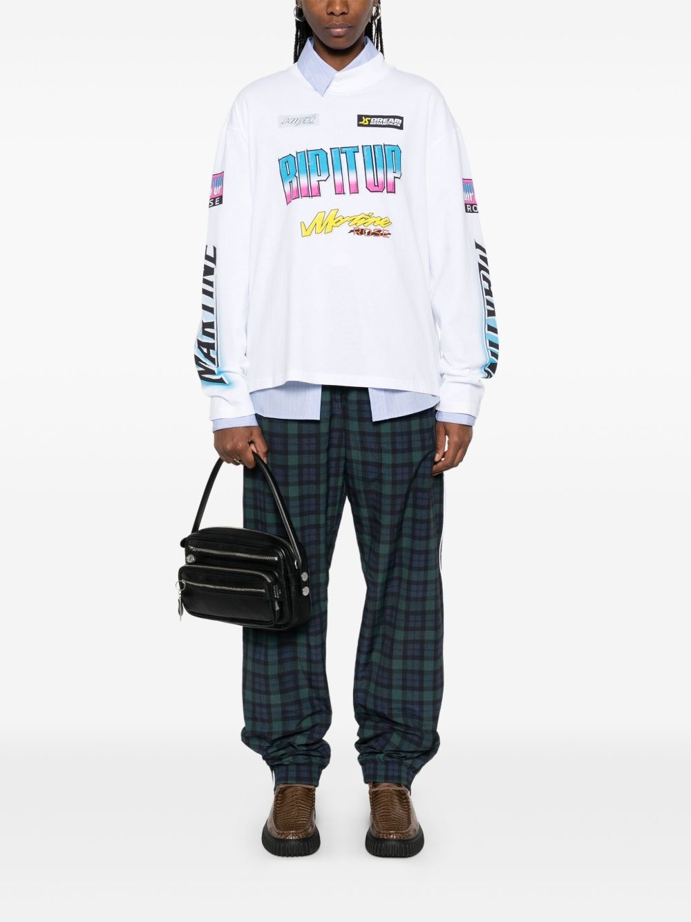 slogan-print T-shirt - 3
