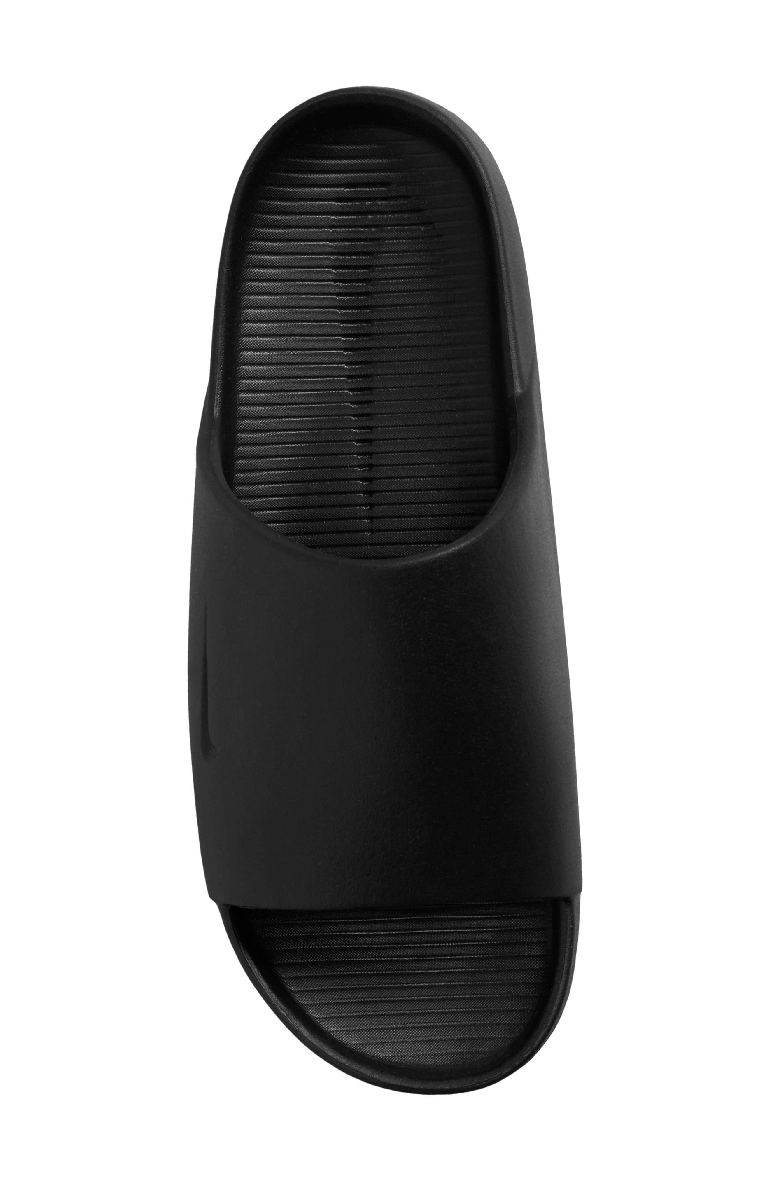 Nike Calm Slide Sandal in Black/Black at Nordstrom - 2