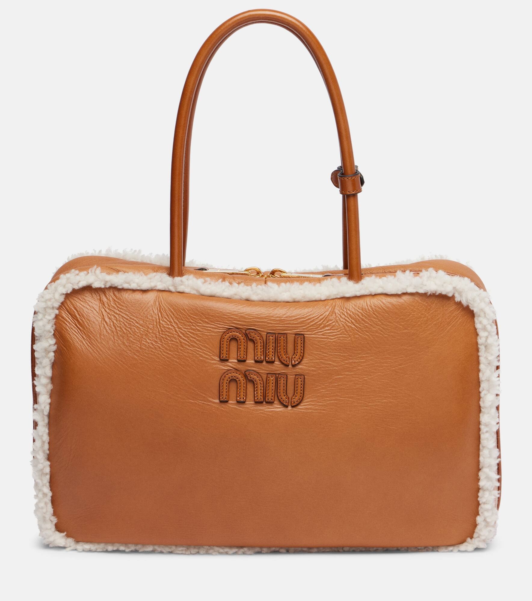 Beau Large leather tote bag - 1