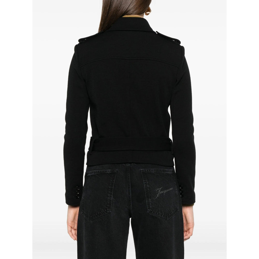 Saint Laurent Black Jackets - Fitted Jackets Women - 4